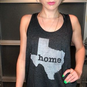 Texas “The Home. T” Tank in Gray